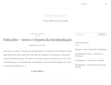 Tablet Screenshot of fotodepilacao.com